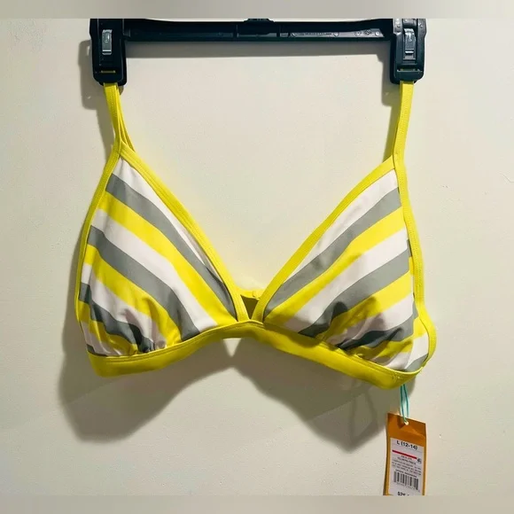 Kona Sol Women's Triangle Bikini Top Large Size - Picture 13 of 16